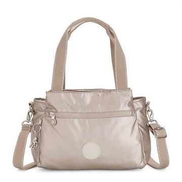 Kipling Elysia Metallic Skuldertasker Beige | DK 1405VR